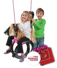 Load image into Gallery viewer, Pony Pal Recycled Horse Tire Swing