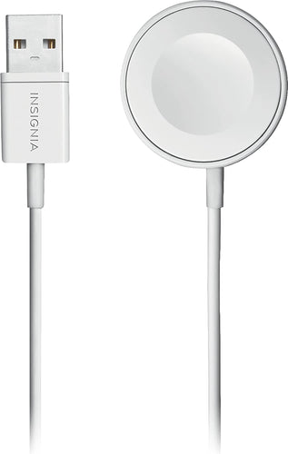 Apple MFi Certified 6' Magnetic Charging Cable for Apple Watch - White