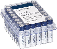 Load image into Gallery viewer, Insignia AAA Batteries Alkaline Battery 1.5V Mercury-free Cadium-free Environmentally Frendly 48-Pack