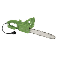 Load image into Gallery viewer, Martha Stewart 14-Inch 9-Amp Low Kickback Self-Lubricating Tree Limb Electric Handheld Chainsaw, Bay Leaf Green