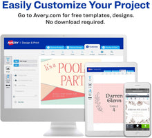 Load image into Gallery viewer, Avery Printable Note Cards, Inkjet Printers