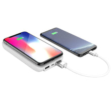 Load image into Gallery viewer, myCharge Wireless Charger Portable Charger Power Bank Dual USB 10W/2.4A/10000mAh Qi Certified for Apple (iPhone XS, XS Max, XR, X, 8, 8 Plus) Android (Samsung Galaxy S8, S8+, Note 8, S7, S7 Edge, S6)