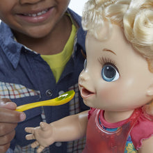 Load image into Gallery viewer, Baby Alive Happy Hungry Baby Blond Curly Hair Doll