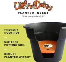 Load image into Gallery viewer, Bloem Ups-A-Daisy Round Planter Lift Insert (T6328), Orange, 18&quot;