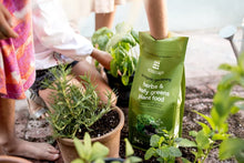 Load image into Gallery viewer, EcoScraps for Organic Gardening Herbs and Leafy Greens Plant Food, 4 lbs