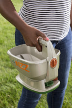 Load image into Gallery viewer, Scotts Wizz Hand-Held Spreader with EdgeGuard Technology - Apply Grass Seed, Fertilizer or Weed Control Products, Battery Powered, Holds up to 2,500 sq ft of Scotts Lawn Products
