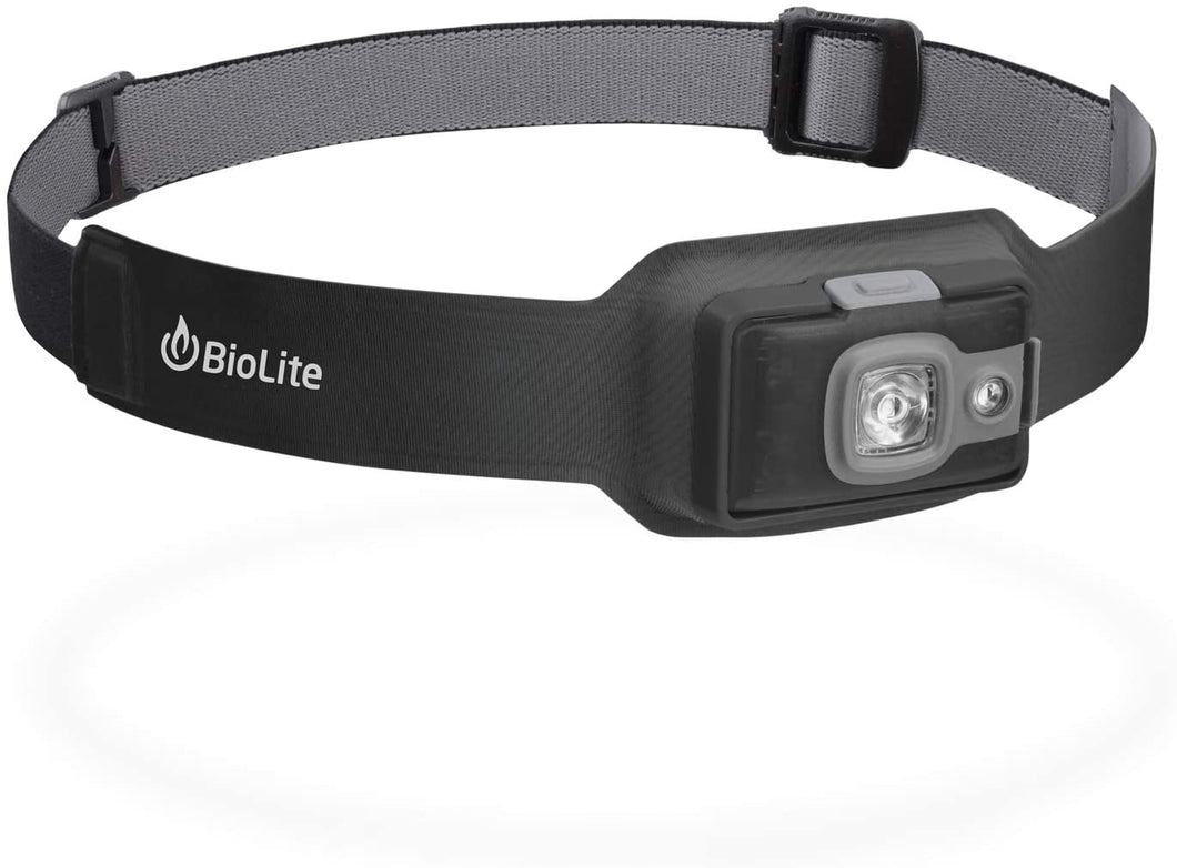 BioLite HeadLamp 200 Lumen No-Bounce Rechargeable Head Light