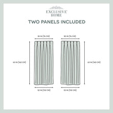 Load image into Gallery viewer, Exclusive Home Curtains Sateen PP Panel Pair