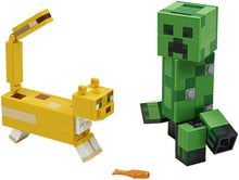 Load image into Gallery viewer, LEGO Minecraft Creeper BigFig and Ocelot Characters 21156 Buildable Toy Minecraft Figure Gift Set for Play and Decoration, New 2020 (184 Pieces)