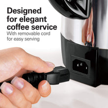 Load image into Gallery viewer, Hamilton Beach 12 Cup Electric Percolator Coffee Maker, Stainless Steel, Quick Brew (40616)