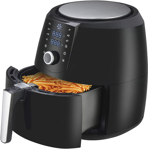 Emerald 5.2 Liter Keep Warm Air Fryer With Timer and Temperature Control, 1800 Watts (1809)