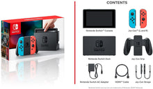 Load image into Gallery viewer, Nintendo Switch – Neon Red and Neon Blue Joy-Con