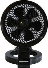 Load image into Gallery viewer, Keystone KSTFD070CAG Convertible Fan, 7-Inch, Black
