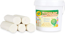 Load image into Gallery viewer, Crayola Modeling Clay, White Clay, 15oz. Reusable Bucket