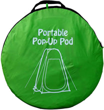 Load image into Gallery viewer, GigaTent Pop Up Pod Changing Room Privacy Tent – Instant Portable Outdoor Shower Tent, Camp Toilet, Rain Shelter for Camping &amp; Beach – Lightweight &amp; Sturdy, Easy Set Up, Foldable - with Carry Bag