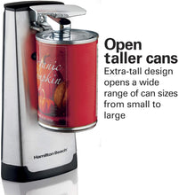Load image into Gallery viewer, Hamilton Beach 76389R OpenStation Can Opener, Black
