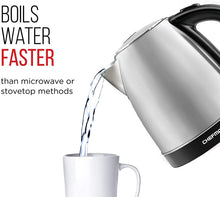 Load image into Gallery viewer, Chefman Color Electric Kettle with Auto Shutoff, Fast Boiling Water Heater