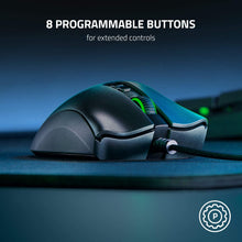 Load image into Gallery viewer, Razer DeathAdder Essential Gaming Mouse: 6400 DPI Optical Sensor - 5 Programmable Buttons - Mechanical Switches - Rubber Side Grips - Classic Black