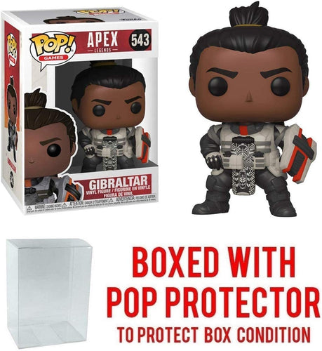 Gibraltar: Fun ko Pop! Games Vinyl Figure & 1 Compatible Graphic Protector Bundle (543 - 43286 - B)