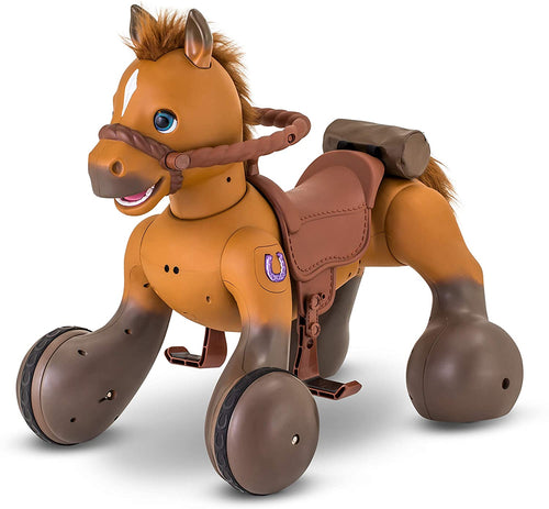 12-Volt Rideamals Scout Pony Interactive Ride-On Toy by Kid Trax