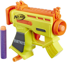 Load image into Gallery viewer, NERF Fortnite Micro AR-L Microshots Dart-Firing Toy Blaster &amp; 2 Official Elite Darts for Kids, Teens, Adults