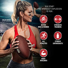 Load image into Gallery viewer, Six Star Explosion Pre Workout, Powerful Pre Workout Powder with Extreme Energy, Focus and Intensity