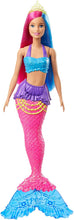 Load image into Gallery viewer, Barbie Dreamtopia Mermaid Doll, 12-inch, Pink and Blue Hair