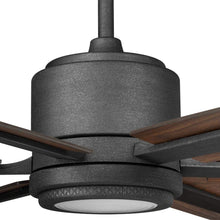 Load image into Gallery viewer, Palermo Grove 60 in. Integrated LED Indoor Gilded Iron Dual Mount Ceiling Fan with Light and Remote Control