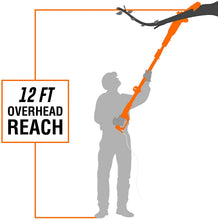 Load image into Gallery viewer, WEN 4021 Electric Pole Saw with 9' Reach, 8"/6.5 Amp
