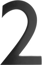 Load image into Gallery viewer, Architectural Mailboxes. Brass Floating House Number