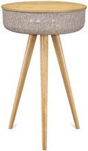 Load image into Gallery viewer, Victrola Bluetooth Wood Speaker Stand with Dual USB Ports