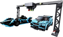 Load image into Gallery viewer, LEGO Speed Champions Formula E Panasonic Jaguar Racing Gen2 car and Jaguar I-PACE eTROPHY 76898 Building Kit, New 2020 (565 Pieces)