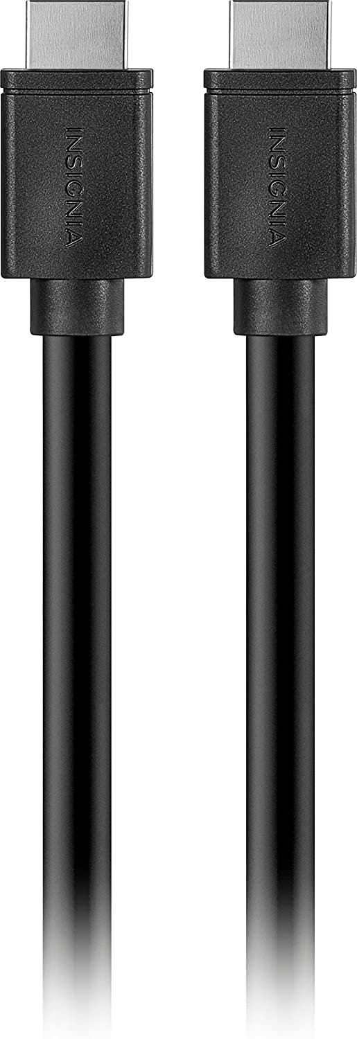 Insignia - 25' 4K Ultra HD In-Wall HDMI Cable - Black