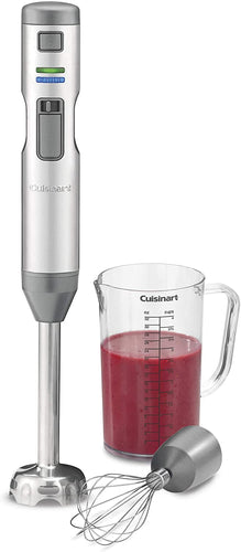 Cuisinart CSB-400CD Cordless and Rechargeable SmartStick hand blender, One Size, Silver