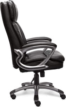 Load image into Gallery viewer, Serta Faux Leather Big &amp; Tall Executive Chair, Black