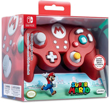 Load image into Gallery viewer, Nintendo Switch Super Mario Bros Mario GameCube Style Wired Fight Pad Pro Controller by PDP, 500-100-NA-D1