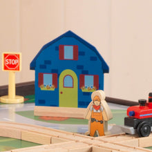 Load image into Gallery viewer, 2 in 1 Lego and Train Activity Table