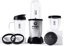 Load image into Gallery viewer, Magic Bullet Blender, Small, Silver, 11 Piece Set…