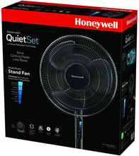 Load image into Gallery viewer, Honeywell Advanced Quietset with Noise Reduction Technology 16 Whole Room Pedestal Fan