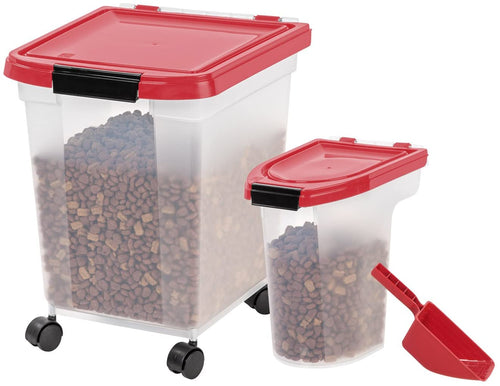 IRIS Airtight Food Storage Combo with Scoops