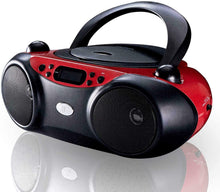 Load image into Gallery viewer, Blackweb Bluetooth Cd Boombox with AM/FM Radio, Red