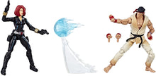 Load image into Gallery viewer, Marvel Gamerverse vs. Capcom Black Widow vs. Ryu 2-Pack