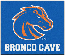 Load image into Gallery viewer, FANMATS NCAA Boise State University Sports Team Logo Nylon Man Cave Tailgater Rug - 5&#39; x 6&#39;