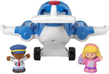 Load image into Gallery viewer, Fisher-Price Little People Travel Together Airplane Vehicle