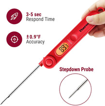 Load image into Gallery viewer, ThermoPro TP03 Digital Instant Read Meat Thermometer Kitchen Cooking Food Candy Thermometer with Backlight and Magnet for Oil Deep Fry BBQ Grill Smoker Thermometer
