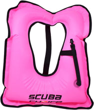 Load image into Gallery viewer, Scuba Choice Adult Neon Pink Snorkel Vest with Name Box, Large