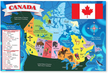 Load image into Gallery viewer, Melissa &amp; Doug 48pc Canada Map Floor Puzzle
