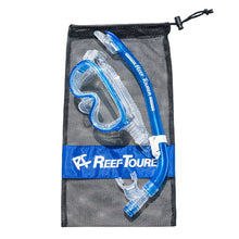 Load image into Gallery viewer, REEF TOURER ReefTourer Youth Single-Window Combo Set for Kids, Clear Blue