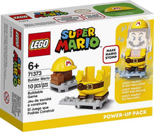 Load image into Gallery viewer, LEGO Super Mario Builder Mario Power-Up Pack 71373 Building Kit, Fun Gift for Kids to Power Up The Mario Figure in The Adventures with Mario Starter Course (71360) Playset, New 2020 (10 Pieces)