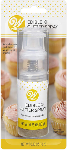 Food Items Rose Gold Edible Glitter Spray